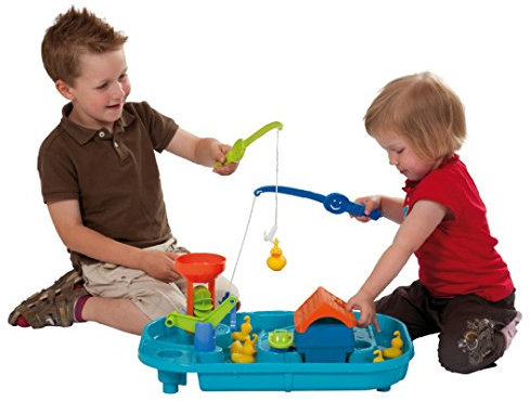 WADER Angelspiel Entenangeln Fang die Ente für 2 Kinder