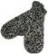 CODELLO Strickhandschuhe in leuchtenden Farben Schwarz