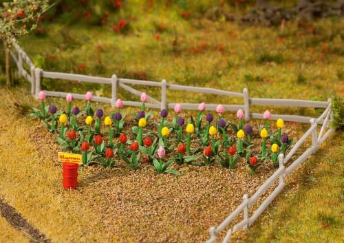 Faller 95554 – 36 Tulip, Accessories for Model Railway, Model Making