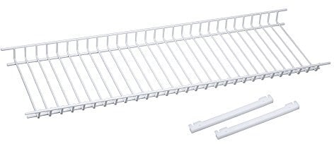 Sauvic Escurrevasos en Acero plastificado Blanco para armarios de 75 cm.