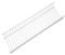 Sauvic Escurrevasos en Acero plastificado Blanco para armarios de 75 cm.