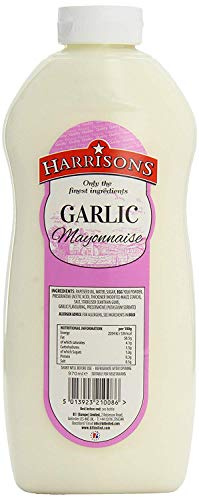 Harrisons Garlic Mayonnaise 970 ml (Pack of 4)