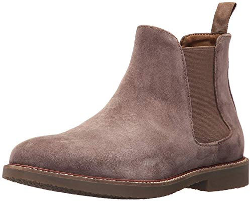 Steve Madden Highline, Stivali Chelsea Uomo, Grigio Bruno/Tortora Scamosciato, 45 EU
