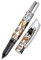 ONLINE Tintenpatronen-Rollerball Campus Fluffy Cats, für Rechtshänder und Linkshänder, ergonomisches Griffstück, Roller-Ball, Standard-Tintenpatronen, inkl. Kombipatrone blau, 1 Stück (1er Pack)