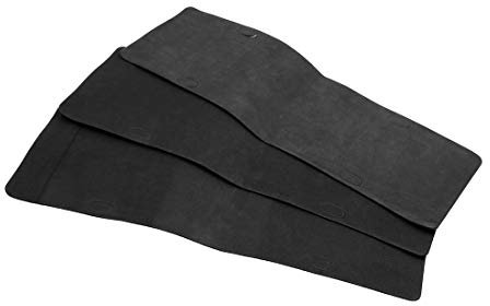 sourcing map 3Stk. Schaum Kleber Anti Vibrations Kennzeichen Pads für Auto Schwarz