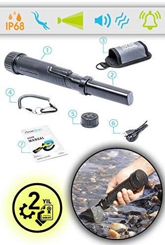 Nokta Metal Detector PULSEDIVE MAKRO PINPOINTER Impermeabile SUBACQUEO Waterproof 60 Metri