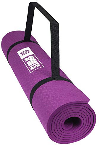 Calma Dragon Matte, Yogamatte 89828, rutschfest, Pilates-Matte, mit umweltfreundlichem Material, TPE-Matte, konzipiert für Unterhaltung und Fitness-Training (Lila)