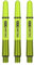 Target Darts Grün Pro Grip Evo Aluminium Dartschäfte Zwischenbericht