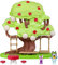 Bluey 17529 Tree Playset, Verde, Mediano