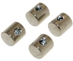 4x Bowdenzug Schraubnippel Klemmnippel 5,5x6 mm für Mofa Moped Mokick | Kompatibel mit Puch Hercules Kreidler Zündapp