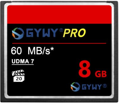 GYWY Extreme 8GB Compact Flash Memory Card 60MB/s Camera CF Card