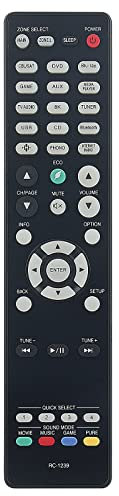 VINABTY RC-1239 Fernbedienung ersetzen Passend für Denon AV Receiver AVR-X2700H AVR-S960H AVR-X3700H AVRX2700H AVRX3700H AVRS960H