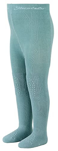 Sterntaler Unisex Kinder Strumpfhose Uni, Hellgrün, 80