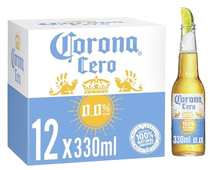 Corona Cero Beer, 12 x 330ml bottles