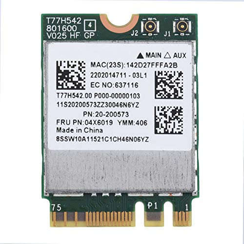 KIMISS Scheda WiFi Wireless Dual Band 2.4G 5G, NGFF per Rete Realtek 8822ce 433Mpbs