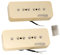 Wilkinson WO90 Keramik P90 Soapbar Tonabnehmer Neck Bridge Pickups Set für Les Paul SG E-Gitarre, Creme