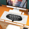 Tapis de Souris Gaming XXL 800x400mm, Décor, économiser de l'eau boire du vin citation verre de vin c,Tapis de Table Surdimensionné Extra Grand XXL, Pour précision et rapidité - pour Souris et Clavier