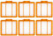 (6 Pièces) AV2800ZEEUWH Filtres HEPA pour Les Aspirateurs Robots Shark AV2800ZEEUWH, RV2800YEEU, RV2800ZEEU, Rv2820Ye, Av2800Ze, Av2810Ys, Av2501Ae, Rv2502Ae, Av2501S, Av2511Ae, Accessoires Et Pièces