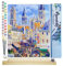 Figured'Art Peinture par Numéro Adulte Rue de l'Épicerie - Activité Manuelle Kit de Loisir Créatif DIY Numéro d'Art Complet - 40x50cm avec châssis en bois à monter