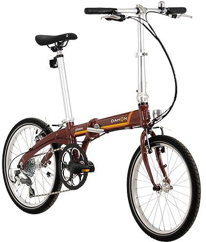 Dahon Unisex Fahrrad Piazza D8 Faltrad, 8-Gang, 20, braun, 11638