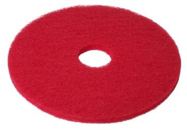 ARDELY Disco pad estropajo abrasivo para limpieza, abrillantadao y decapado para Rotativa 20 pulgadas (50 cm) (ROJO)