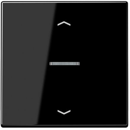 Jung BTLS17101PSW JUNG HOME Taster 1-fach mit Pfeilsymbolen Schwarz