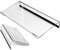 Rurunklee Tilted PC Keyboard Stand Acrylic Ergonomic Keyboard Riser for Offic_e Desk Home School Keyboard Riser for Desk