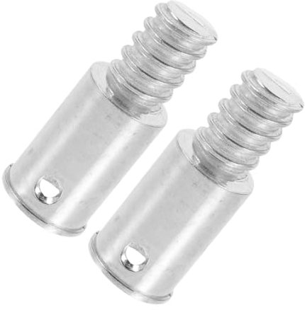 Ipetboom 2stücke Besenstiel Adapter Gewindespitze 25mm Aluminiumlegierung Für Besenstiele Und Verlängerungsstangen Langlebig Installieren Vielseitig Einsetzbar Passend Für