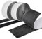 EOTW Klettband Selbstklebend Extra Stark, Breit 5cm x 6M Doppelseitiges Klettbänder Selbstklebend Schwarz für Wände/Boden/Tür/Gläser/Metalle(Schwarz_50mm * 6m)