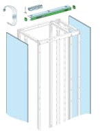 PrismaSeT P Active - Bandeau connecté + panneaux latéraux IP30 - L650/P400 - LVS08751D