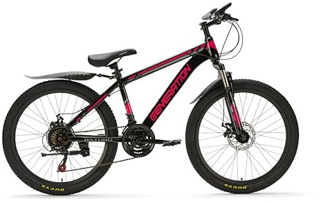 Generation Baturo Mountainbike 24 Zoll - Rosa - Schutzbleche