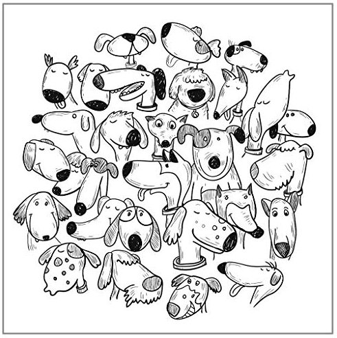 CQEAZ Funny Dogs Hintergrund Silikon Clear Siegel Stempel für Scrapbooking Prägung Fotoalbum Dekorativer klarer Stempel