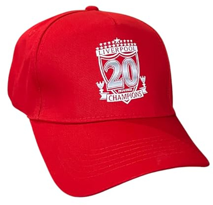 Liverpool Champions Red Cap - 2025 - Erwachsenengröße