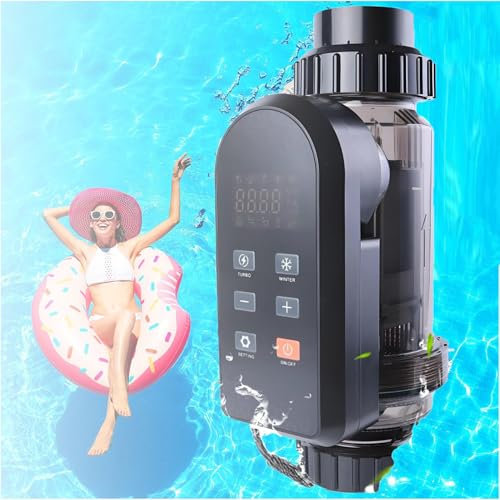 Salzwasser-Pool-Chlorinator-System, Elektrolytischer Salzchlorgenerator Mit Intelligenter App-Steuerung, FüR Einbaupools, FüR Pools, Bis Zu 60.000 Gallonen,25g/h(15K~30K)