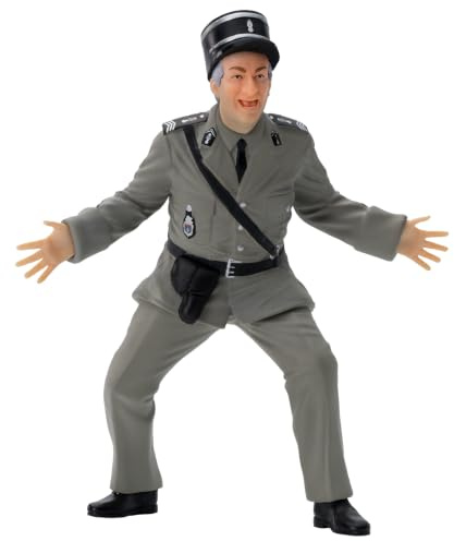 Infinite Statue Le Gendarme de Saint-Tropez De Funès Cruchot Mini Figurine | Hauteur 10,5 cm, PVC, série Cine-Mini dédiée à Louis De Funès