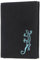 Oxmox Geldbörse New Cryptan Kombibörse Lizard Print Cyan Black