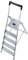Escabeau Domestique Pliable en Aluminium 5 marches Ultra léger Hailo L40