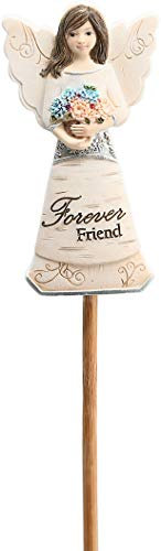 Pavilion Gift company 82359 Forever Friend Angel Dekoratives Blumenmuster Plektrum
