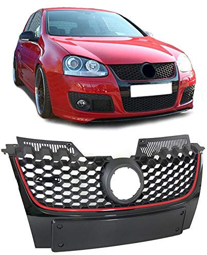 Carparts-Online GmbH 22314 – 26551 GTI – Griglia a nido d' ape per con emblema + porta targa