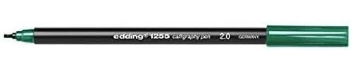 edding 1255 Calligraphy Pen Bottle Green 2mm Nib - Single Pen