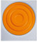 LAMY Z70 einzelne Farbschale 013 in orange - geeignet für alle LAMY Deckfarbkasten - leicht austauschbar - hochpigmentierte, Brillante Farbtöne mit hoher Deckkraft