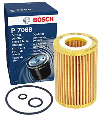 Bosch P7068 Car Oil Filter - Replacement Filter | Separates Soot and Metal Particles from Engine Oil - Provides Reliable Engine Lubrication