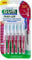 GUM TRAV-LER - Spazzole interdentali, 6 pezzi, ISO 4, rosa, 1,4 mm, 3 confezioni da 6 pezzi