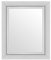Kartell Francois Ghost, Wall Mirror, 65 x 79 cm, Verchromt metallictöne