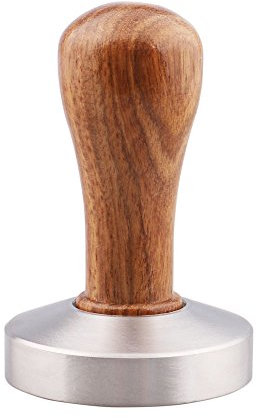 omgogo Stainless Steel Coffee Tamper 58mm Barista Espresso Base Coffee Bean Press