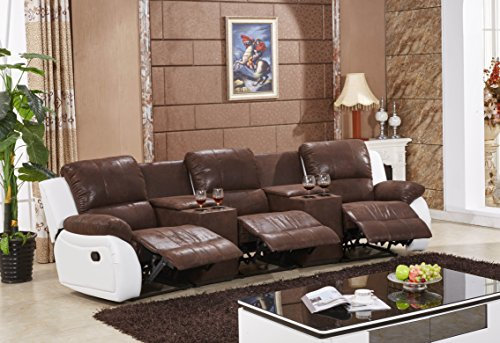 Mapo Möbel Microfasersofa Kinosofa 5129-Cup-3-PU