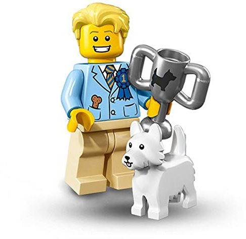 Lego Minifiguren Serie 16 - HUND SHOW GEWINNER Minifigur In säcken) 71013