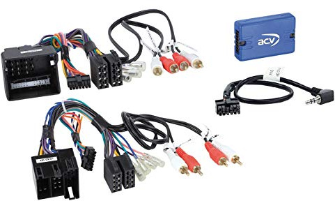 ACV 42sad00c+AL SWC Audi A3 / A4 / A6 / TT ISO/40PIN CAN-Bus Alpine Mehrfarbig