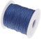 My-Bead Cordon Ciré 1 mm Bleu Bobine 90 m Fil Ciré Solide pour Bijoux DIY Macramé Bracelets Colliers Shamballa Bricolage