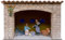 Aedes Referencia 1902 Belen con Figuras construccion de ladrillo Navidad establo
